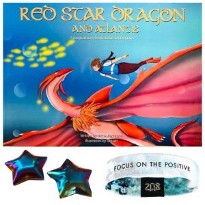 Red Star Dragon Book, Audio, Crystals & Wristband
