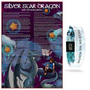 Silver Star Dragon Poster, Audio & Wristband